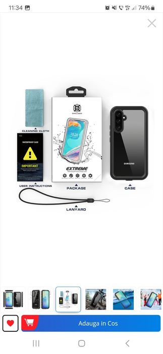 Husa Samsung Galaxy A54 - ShellBox Waterproof I