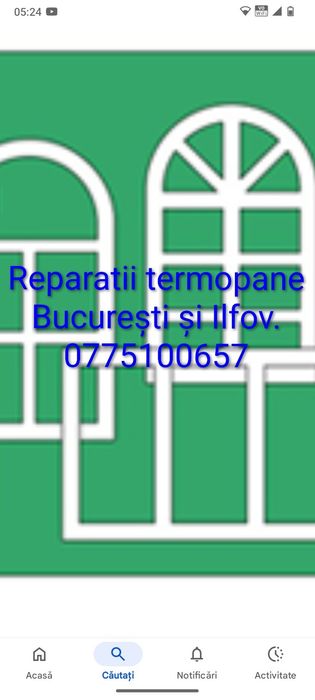 Termopane, reparatii,reglaje. București și Ilfov, constatare a!