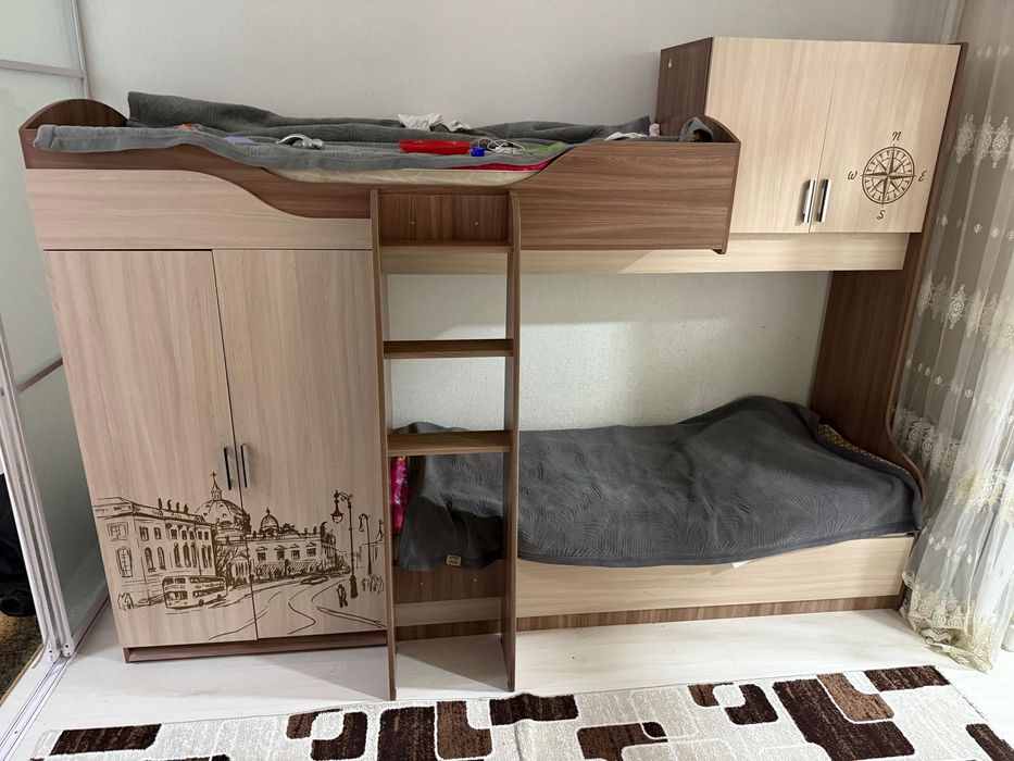 Детский кровать 2 этажный