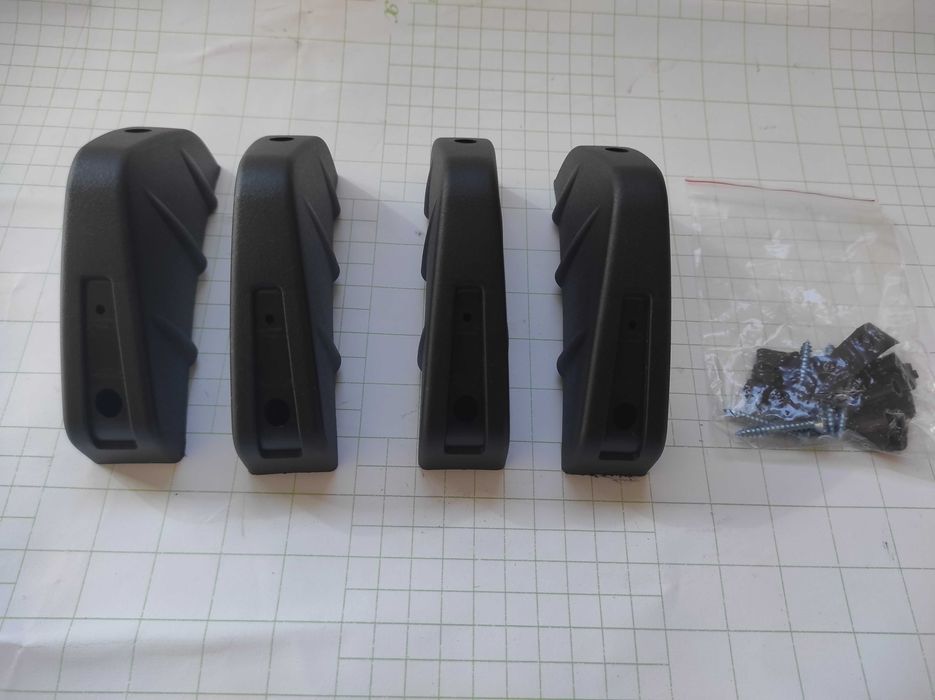 Универсален тунинг спойлер дифузери за задна броня тип Акула