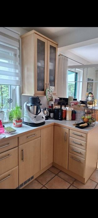 Mobila bucătărie  fag ,cu electrocasnice Neff Miele