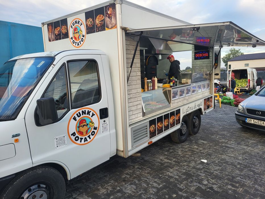 Vând afacere la cheie Foodtruck/firma/autorizații/concept/retete