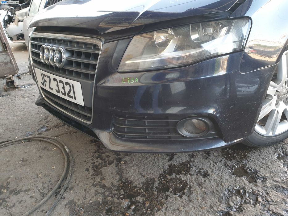 Bara Spoiler Fata Completa cu Grila si Emblema Audi A4 B8 NFL Non Facelift 2008 - 2012 Culoare LZ5A [K4629] [K4630]