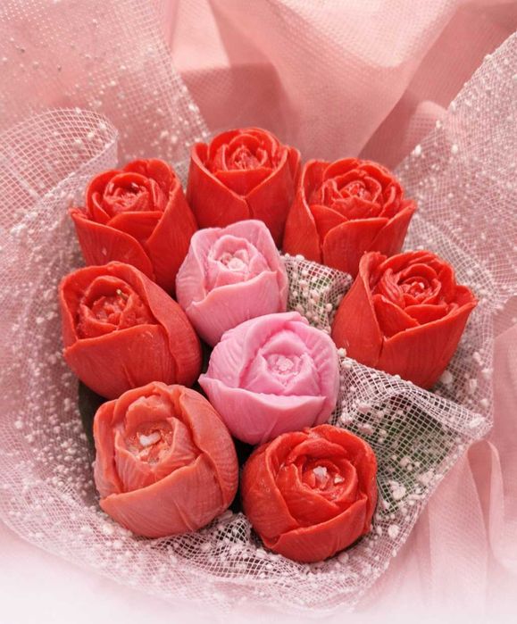 Ароматни свещи, ръчно изработени