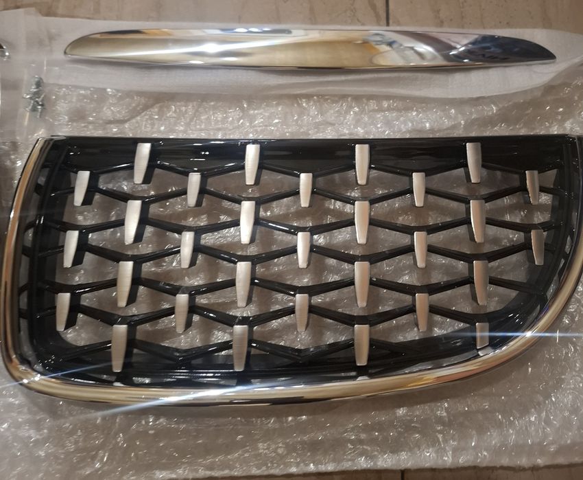 Бъбреци тип диамант BMW 3 E90 E91 диамантени грил решетки тунинг бмв