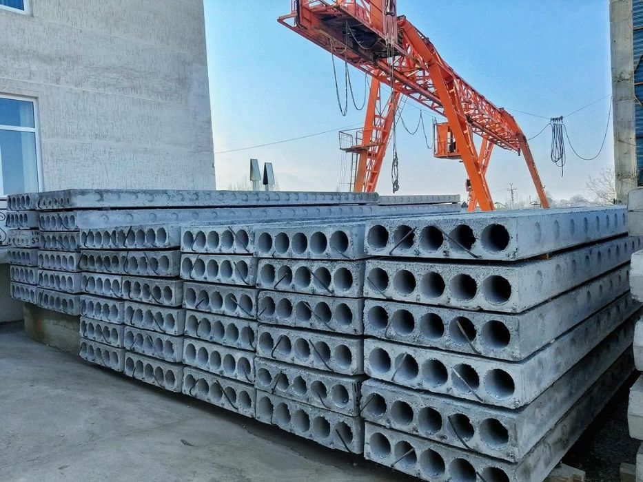 Temr beton plitalar 1pk 2 metrdan 8.5 metrgacha