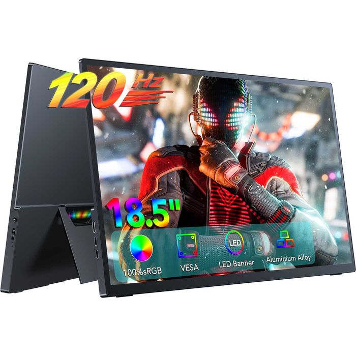 Monitor portabil 18.5" UPERFECT 120Hz IPS, 100%sRGB, Full HD, VESA, 1920x1080
