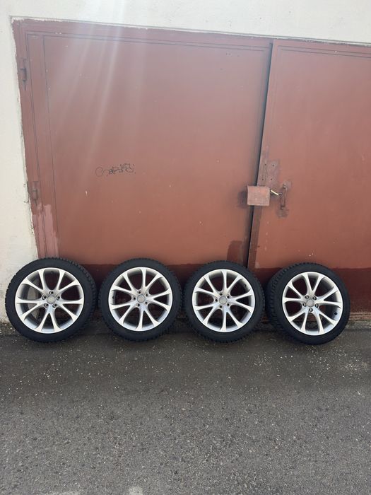 Roti complete Audi originale R17 5x100 ca noi