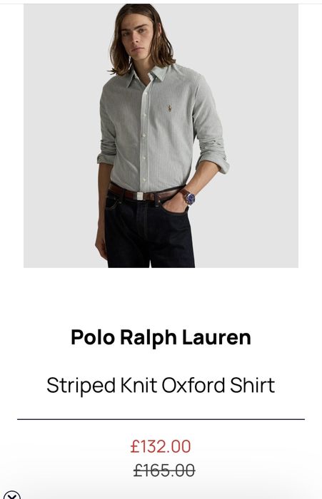 Polo Ralph Lauren Knit Oxford размер М