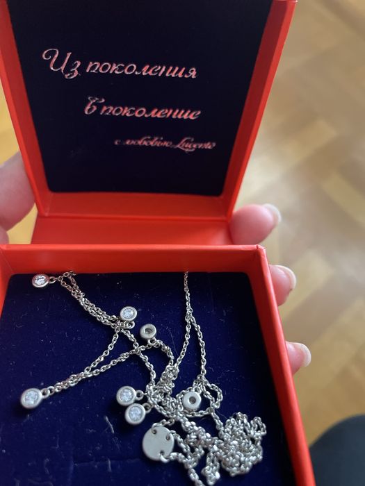 Колье  Lucente серебро