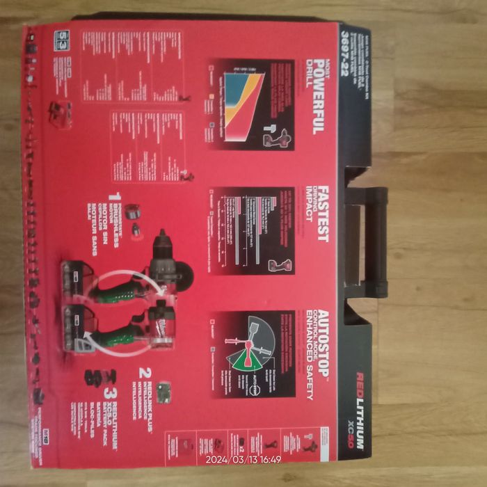 Нов Milwaukee m18 fuel 3697-22 Ударен Винтоверт НОВ Безчетков