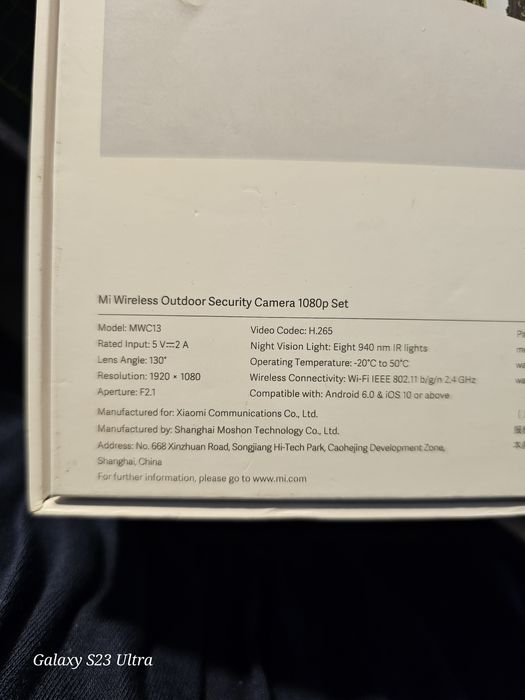 Беспроводные камеры Xiaomi.