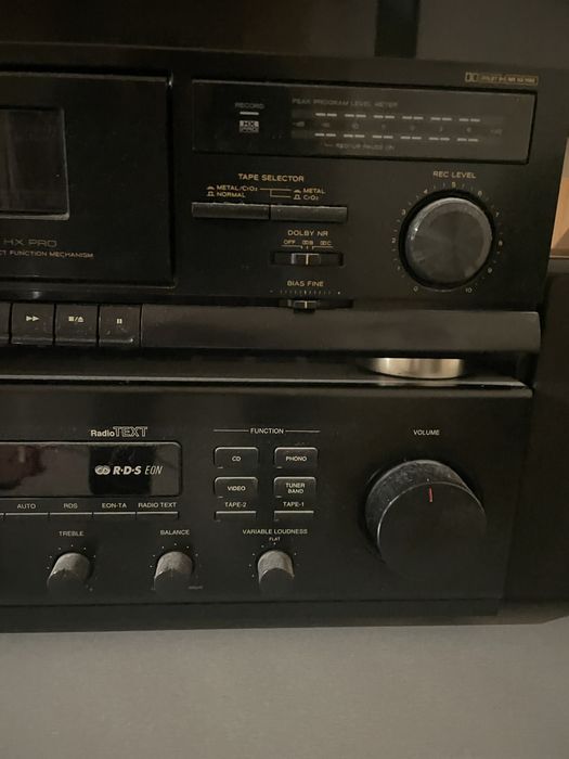 Ресивър Denon и Дек Teac