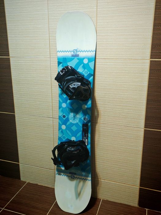 Placa snowboard Salomon 140 cm-boots burton