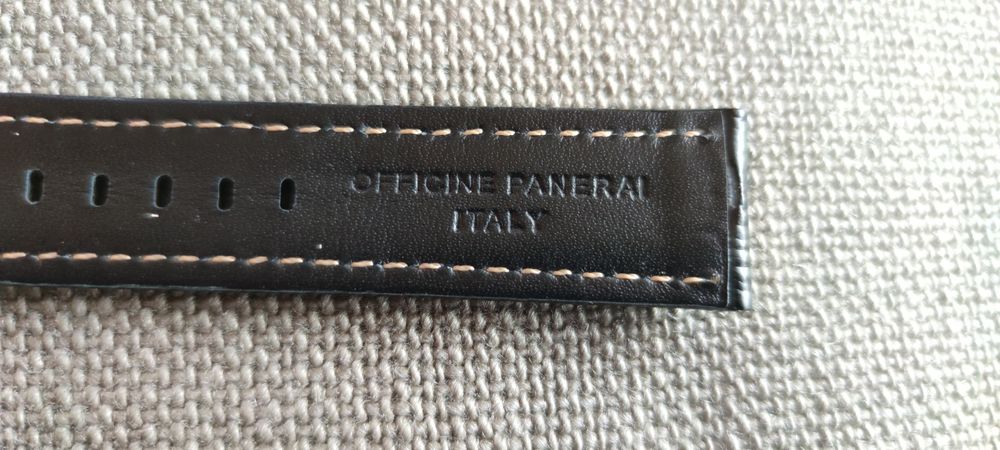 Луксозна каишка за Panerai 24 мм.