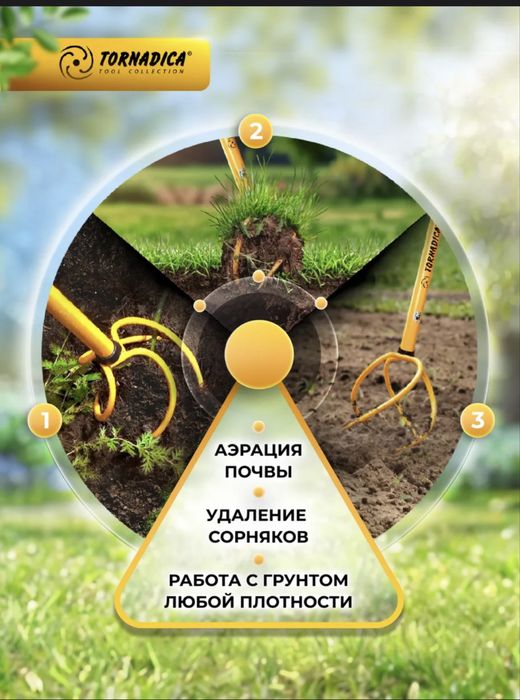 Ручной культиватор Торнадика