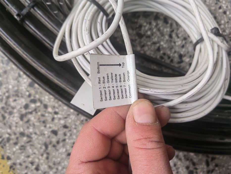 Кабели за следене на температура в силози – нови