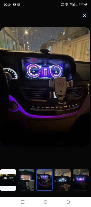 Магнитола Андроид для Мерседес W221