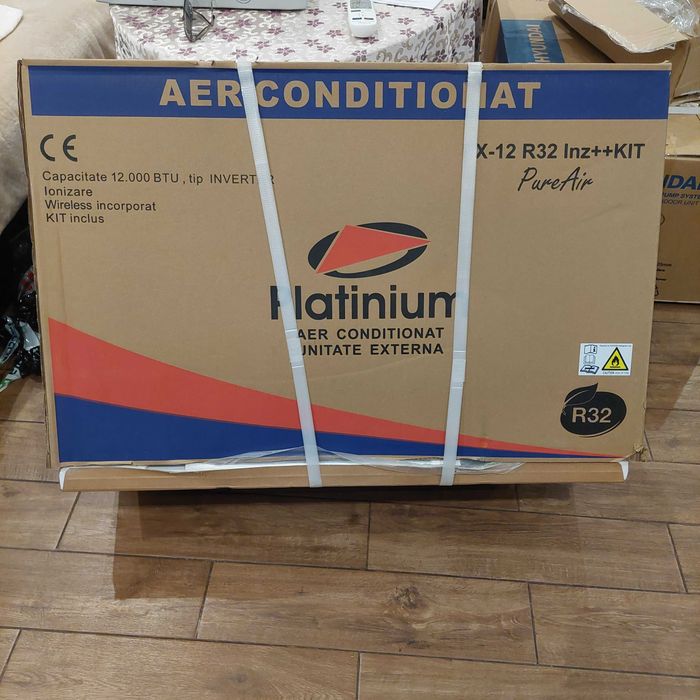 Aer Conditionat Platinium Pure Air PX-12 R32 Inz++KIT 12000 BTU WiFi Kit instalare inclus