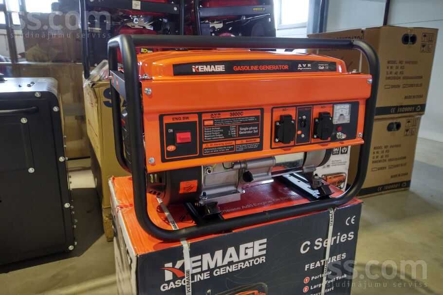 Генератор Инверторный бензиновый  2kW--9kW GENERATOR