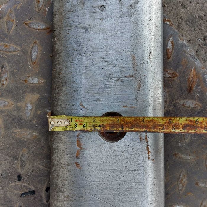 нож за кофа на телескопичен товарач, 8 отвора 240см, за bobcat