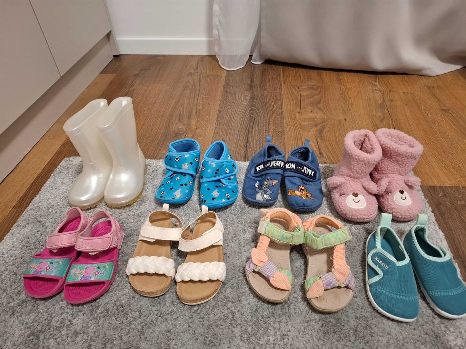 Papucei nr 23,Zara,h&m +, fete