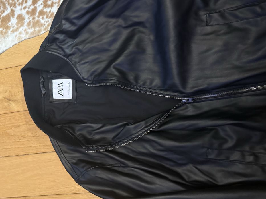Мъжко кожено яке Zara-L размер