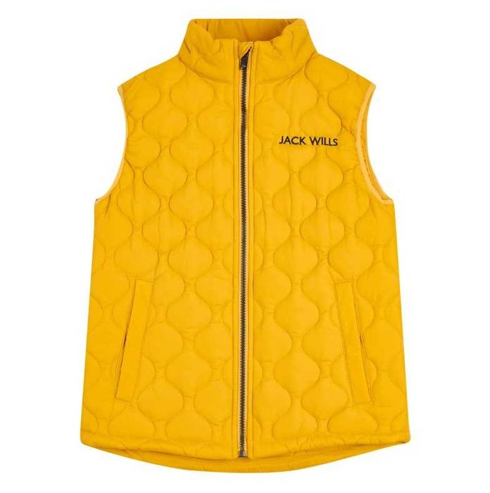 Детски елек Jack Wills Font Puffer Gilet от 3 до 10 годишни