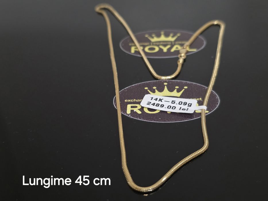 Bijuteria Royal: Lant aur 14k/5.09 gr