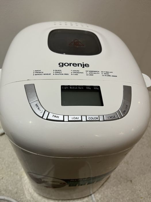 Gorenje хлебопекарна