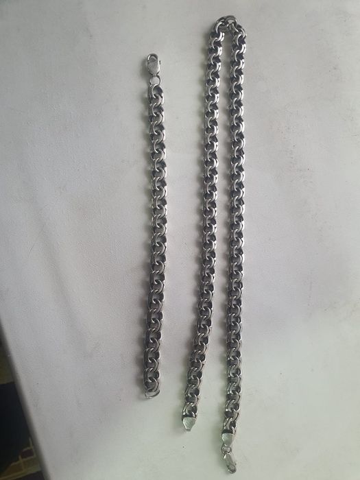 Мужской цепь с брасслетом продам