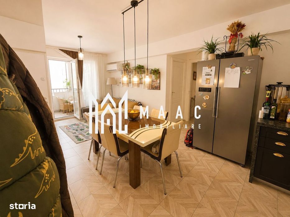 Apartament 3 camere | Etaj 1 | 2 bai | 2 Balcoane | Bloc nou