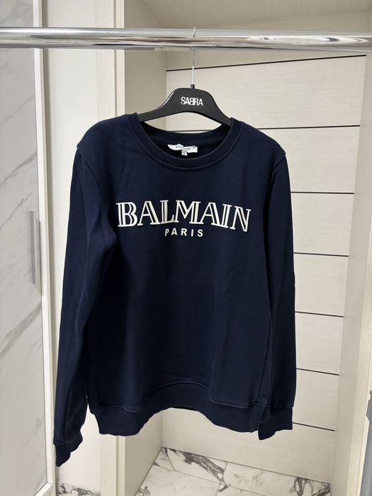 Balmain Paris Unisex Blue Navy