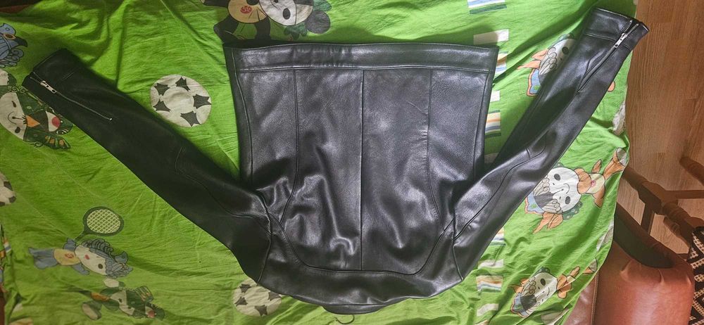 Geacă piele naturala Serge Pariente  (biker)