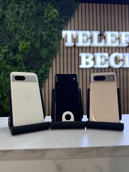 Google Pixel 8a 128gb 6.2-inch Obsidian, Rose, Porcelain Produse Noi Activate