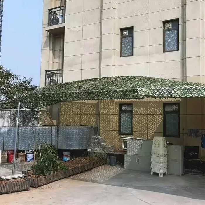 Зелена маскировъчна мрежа, камуфлажна тента за сянка, сенник градина