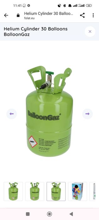 Vindem butelii heliu 50/80 baloane. Livrare rapida!