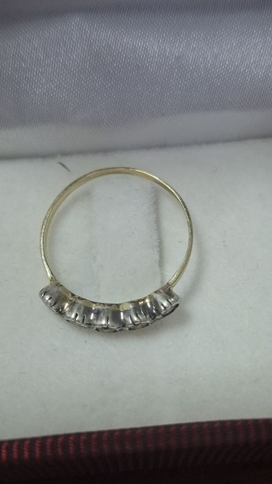 Inel  vechi 14k si 0.5 ct diamante naturale