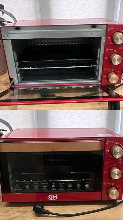 Электронная Печь красная