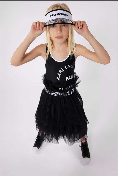 Karl Lagerfeld Черна пола