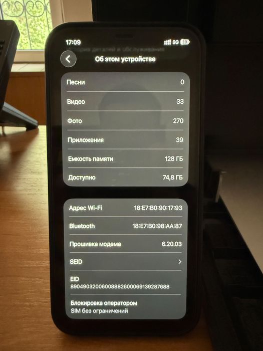 iPhone 12 Синий цвет