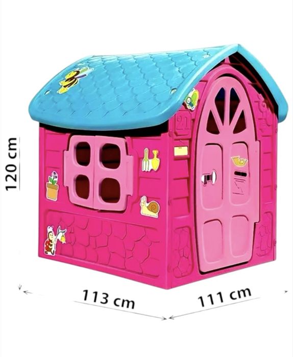 Casuta si tobogan Dohany pentru interior exterior  Nou diverse culori