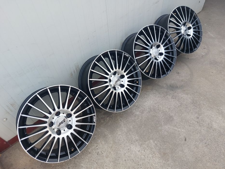 Jante aluminiu r16 / Vw Audi Skoda Seat Mercedes MG / 5x112 / model BICOLOR