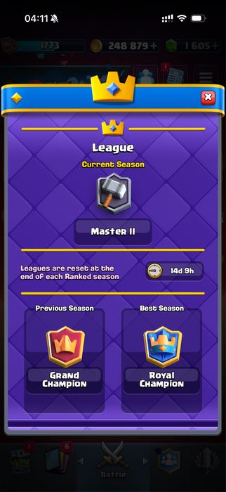 Продаю аккаунт clash royale играл 9 лет