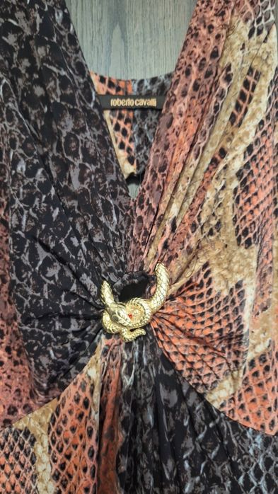Рокля RobertoCavalli. Принт питон.