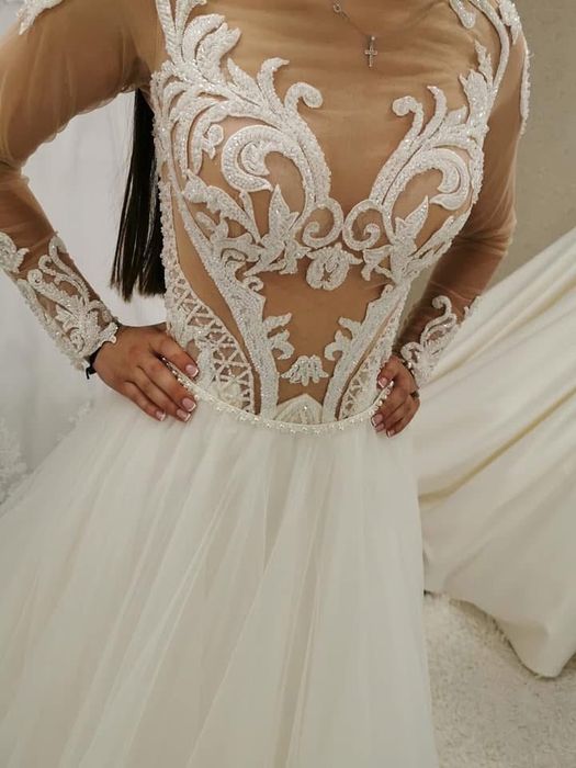 Rochie de mireasa sirena 2 in 1