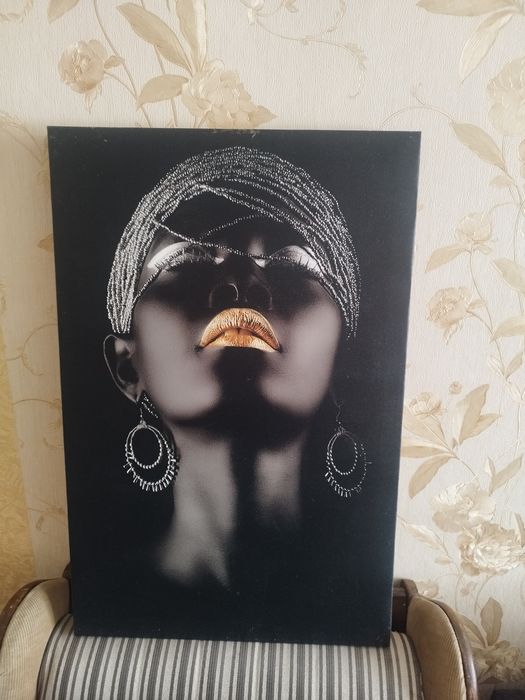 Картина кенийская девушка