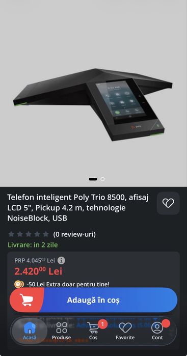 Telefon inteligent Poly Trio 8500