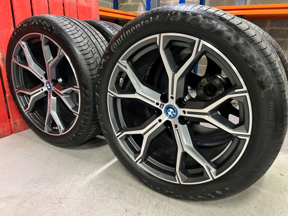 Jante Originale BMW R21 - X5,X6 (G05, G06) Anvelope Continental vara ...
