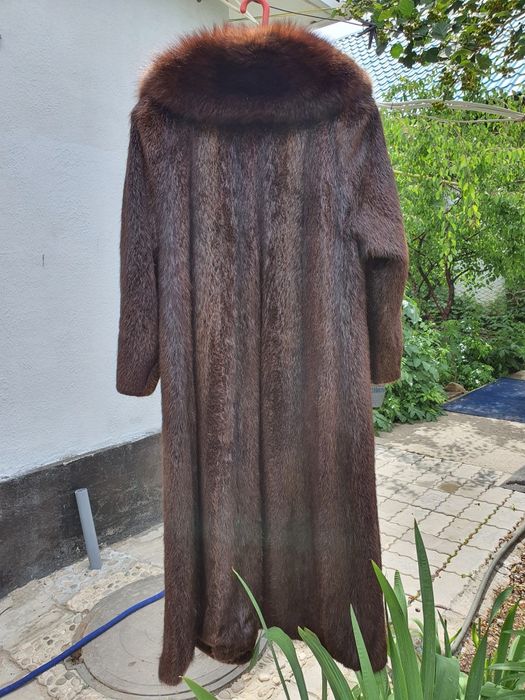 Шуба  из  Нутрии.